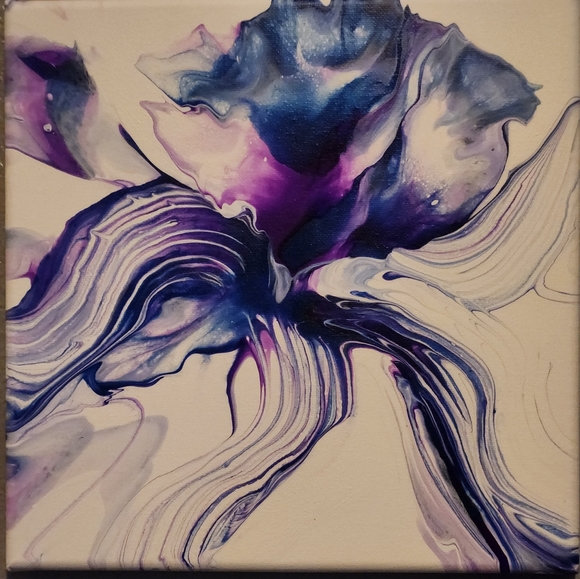 10 x 10 acrylic canvas painting